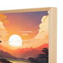 Wallity Pintura decorativa en lienzo enmarcada Cc-D-Ah-1002 70 x 95 cm